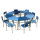 Kid's round table and chair